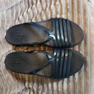 CROCS blue women's size 11